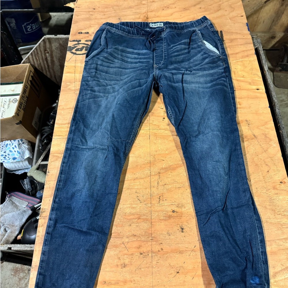 Express Men's Blue Jeans